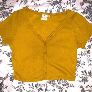 Live in the Moment Button-Up T-Shirt